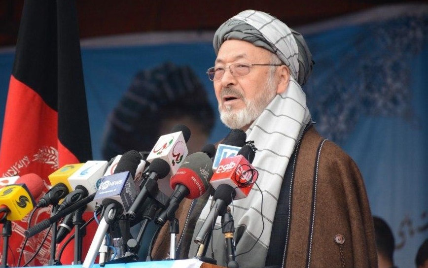پیام استاد محمد کریم خلیلی در واکنش به رویداد تروریستی در مصلی شهید مزاری - خبرگزاری افغان ایرکا