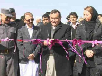 آغاز بهره برداری از ترمینال موقت و سرک ترمینال میدان هوایی نیمروز - خبرگزاری افغان ایرکا