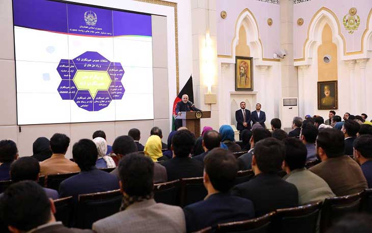 رئیس جمهور غنی: پیشنهادات خبرنگاران به جدول از تعهدات مبدل گردد - خبرگزاری افغان ایرکا