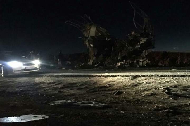 حمله انتحاری به اتوبوس حامل نیروهای سپاه پاسداران ایران در زاهدان - خبرگزاری افغان ایرکا