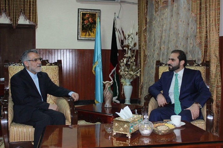 دیدار سفیر ایران در کابل با سرپرست وزارت تحصیلات عالی کشور - خبرگزاری افغان ایرکا
