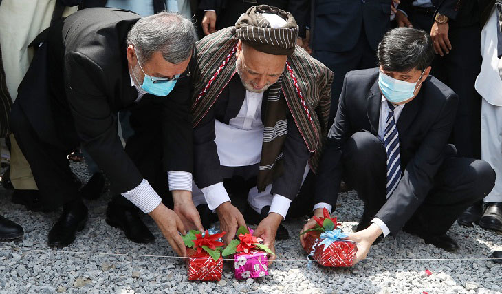 کار فاز اول ساختمان مصلای بزرگ شهید مزاری در غرب کابل آغاز شد - خبرگزاری افغان ایرکا