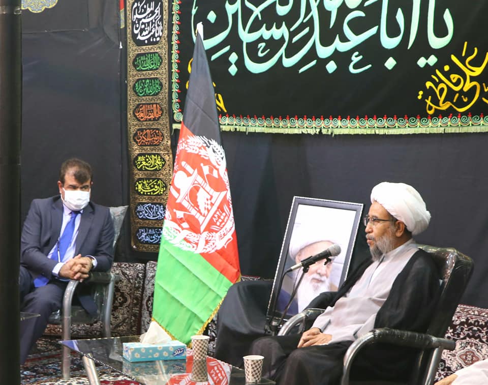 دیدار سفیر کبیر جمهوری اسلامی افغانستان و هیئت همراه با مرجع عالیقدر آیت الله فاضلی بهسودی