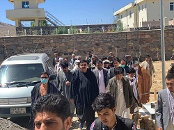 گزارش تصویری از سفر هیئت پارلمانی به بهسود  - خبرگزاری افغان ایرکا