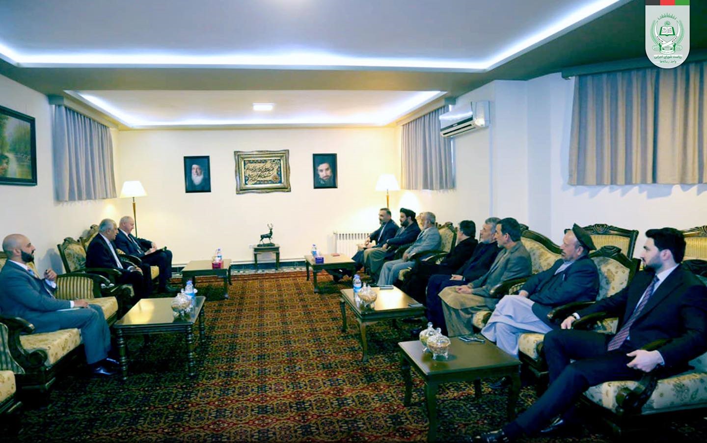 خلیلزاد در دیدار با سران جمعیت اسلامی درباره نشست های مسکو و ترکیه گفتگو کرد - تصویر دوم خبر
