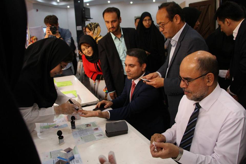 حضور سفیر افغانستان در جشنواره بزرگ صلح و سلامت در تهران