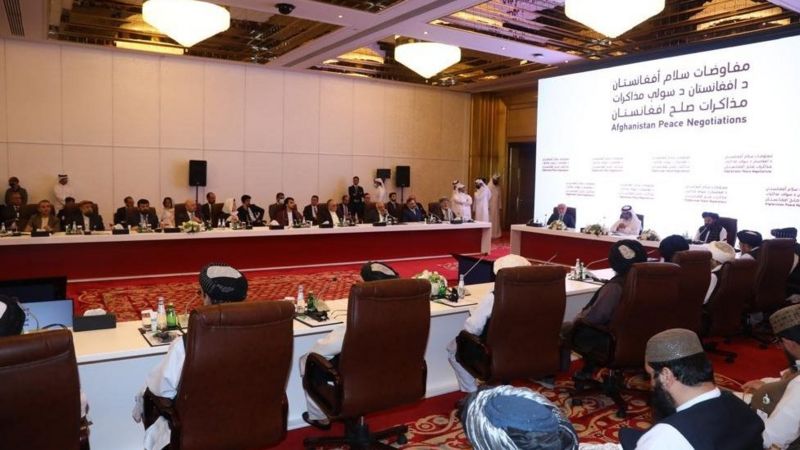  پایان نشست هیئت دولت و طالبان در قطر؛ گفت وگوهای صلح تسریع یابد‎ ‎  - خبرگزاری افغان ایرکا