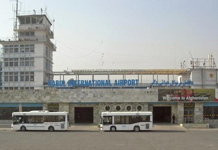 در نزدیک میدان هوایی حامدکرزى راکت اصابت کرده است - خبرگزاری افغان ایرکا
