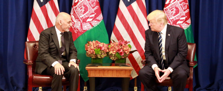  دیدار ترامپ با غنی؛ کابل و واشنگتن جنگ با تروریزم را ادامه می‎دهند  - خبرگزاری افغان ایرکا