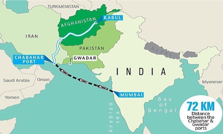 انتقال نخستین محمولۀ تجارتی افغانستان از طریق بندر چابهار به هند - خبرگزاری افغان ایرکا