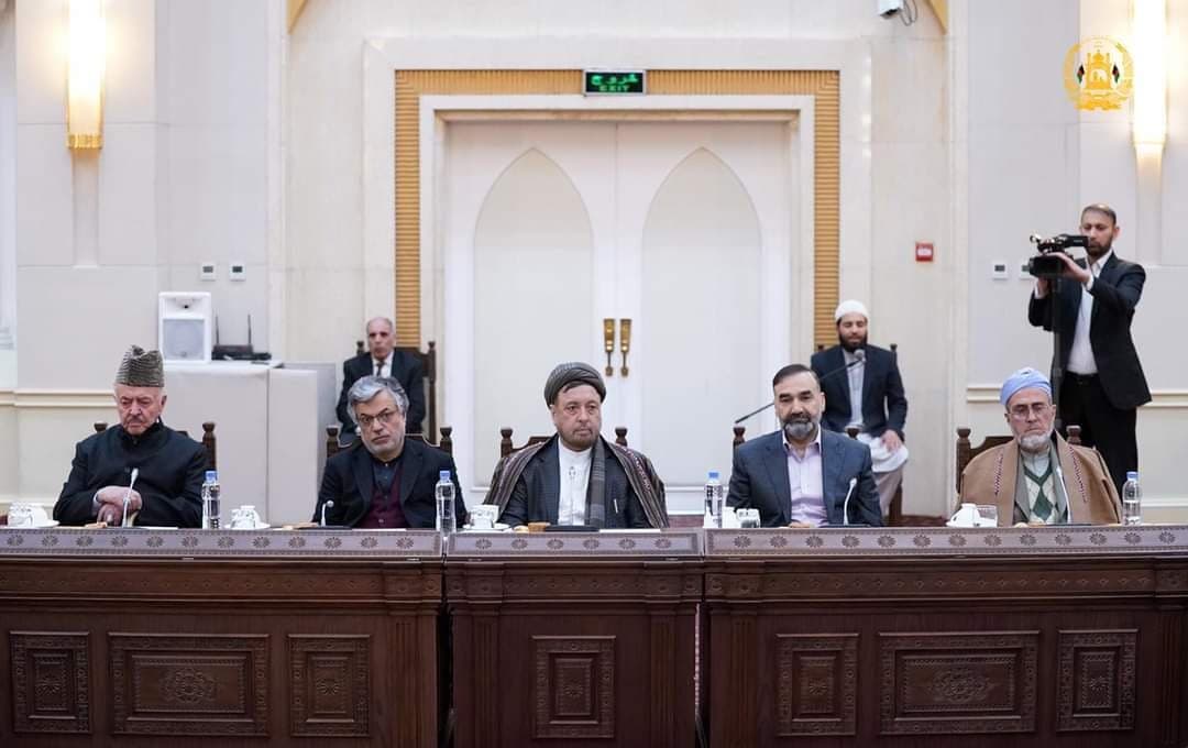 نشست مشورتی صلح تحت ریاست اشرف غنی با شماری از رهبران جهادی و شخصیت های سیاسی و ملی کشور - تصویر دوم خبر