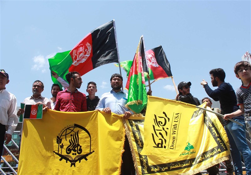 عطر حضور «لشکر فاطمیون» در راهپیمایی روز قدس؛ «عاشق مبارزه با صهیونیست ها هستیم» - خبرگزاری افغان ایرکا