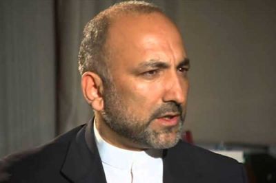 حنیف اتمر، مشارو امنیت ملی کشور به بریتانیا رفت - خبرگزاری افغان ایرکا