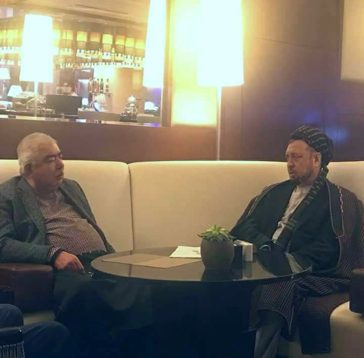 دیدار محمد محقق با جنرال دوستم در ترکیه - خبرگزاری افغان ایرکا