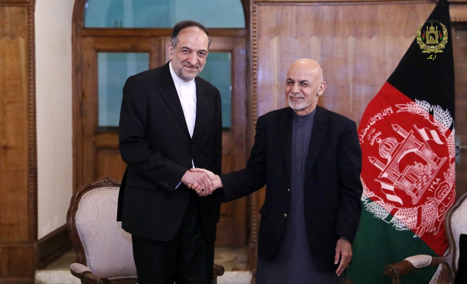 سفیر جدید ایران استوارنامه خود را تقدیم رئیس جمهور غنی کرد - خبرگزاری افغان ایرکا