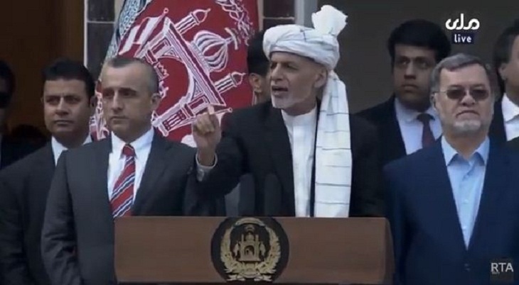 انفجار در نزیکی ارگ ریاست جمهوری هم زمان با سخنرانی اشرف غنی - خبرگزاری افغان ایرکا