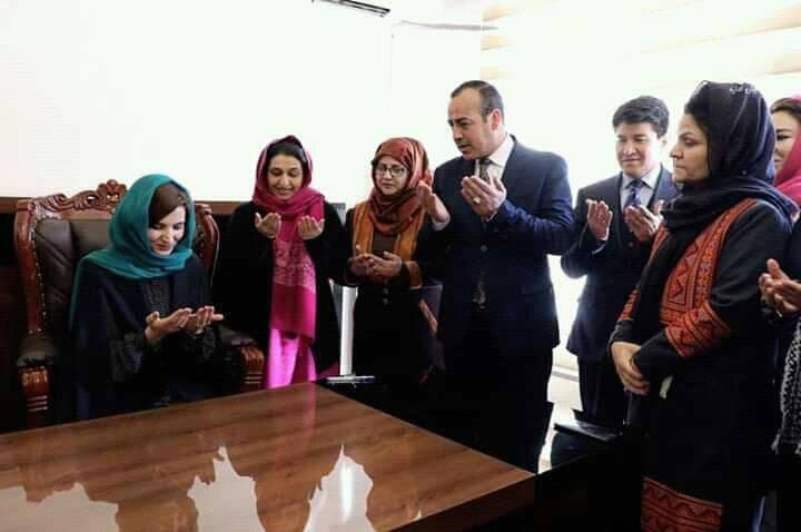  حُسنا جلیل به عنوان معین وزارت امور زنان، کارش را آغاز کرد - خبرگزاری افغان ایرکا