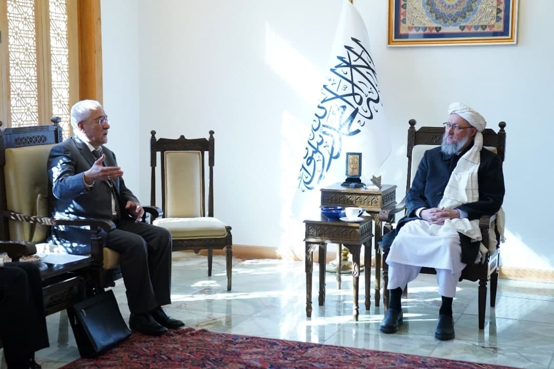 دیدار نماینده خاص رئیس جمهور ازبکستان با ملا برادر و حنفی - تصویر دوم خبر