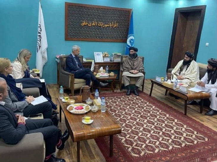  دیدار سفیر ناروی با سرپرست وزارت معارف طالبان - خبرگزاری افغان ایرکا