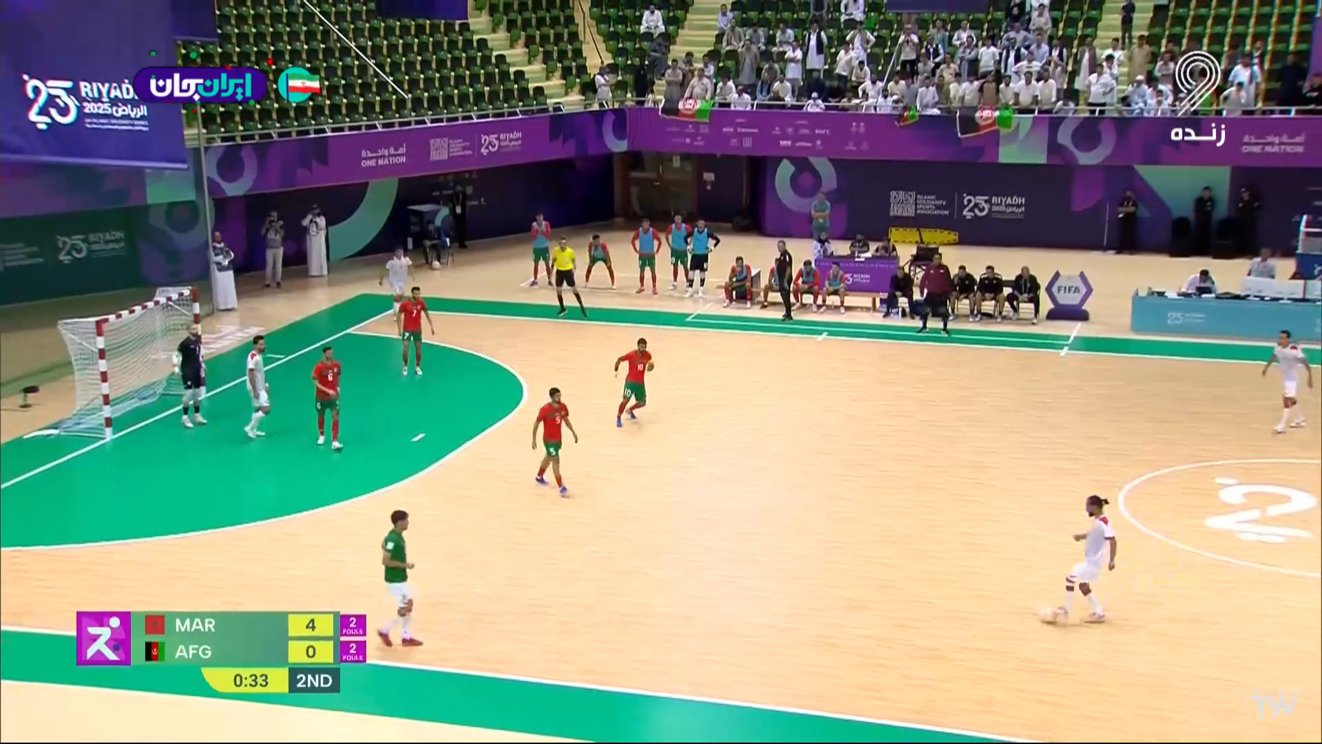 جام همبستگی کشورهای اسلامی؛ افغانستان 0 – 4 مراکش جام همبستگی کشورهای اسلامی؛ افغانستان 0 – 4 مراکش