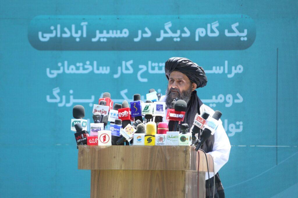 کار ساختمانی دومین فابریکۀ بزرگ تولید سمنت جبل السراج افتتاح شد