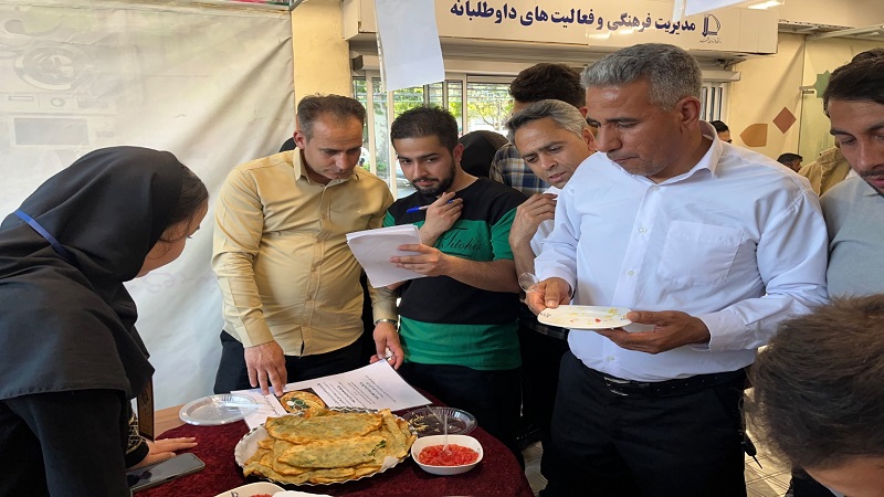  جشنواره غذاهای محلی و بین المللی؛ بوی منتو و قابلی در دانشگاه فردوسی پیچید