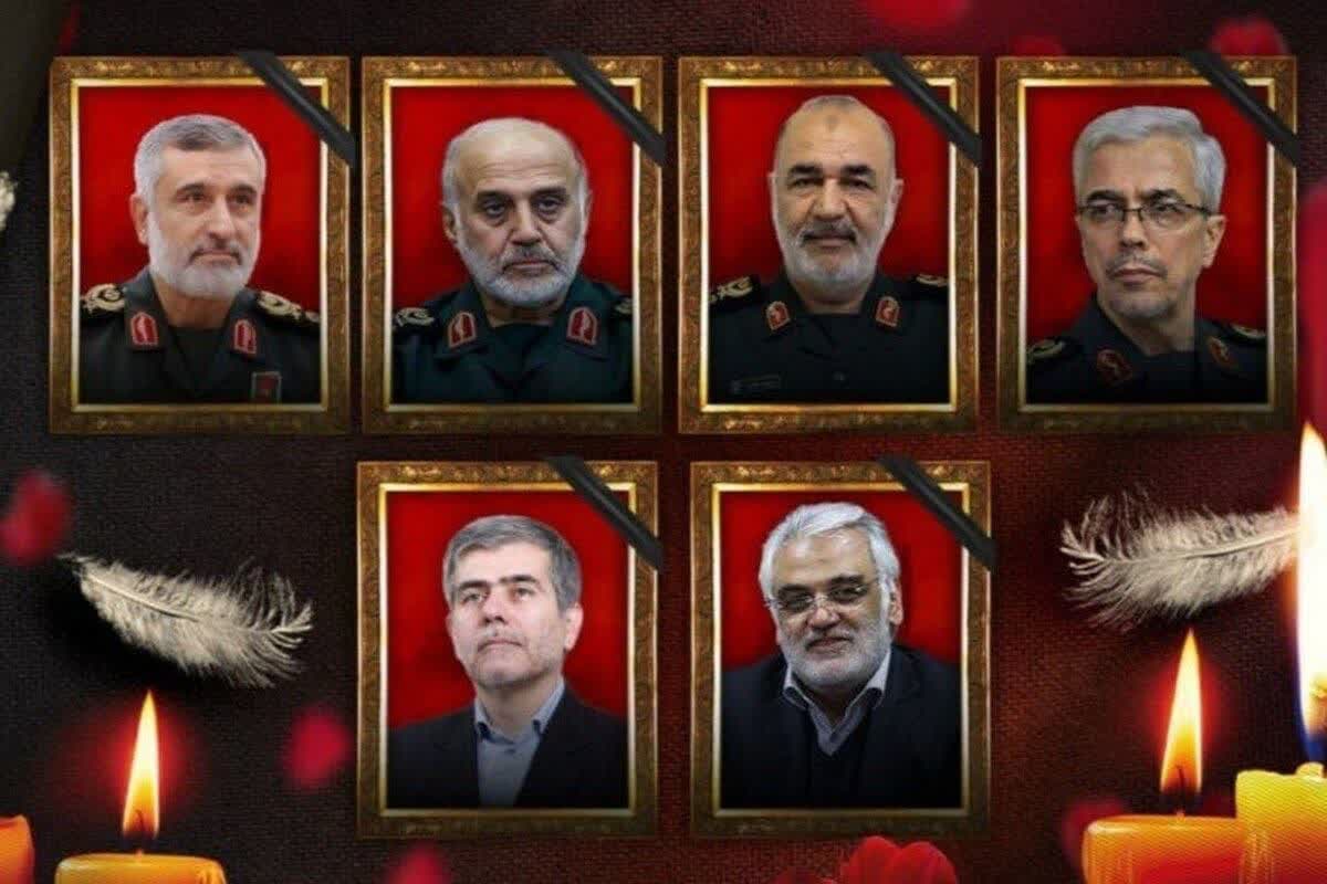 جزئیات مراسم تشییع پیکر فرماندهان شهید تجاوز وحشیانه اسرائیل - خبرگزاری افغان ایرکا