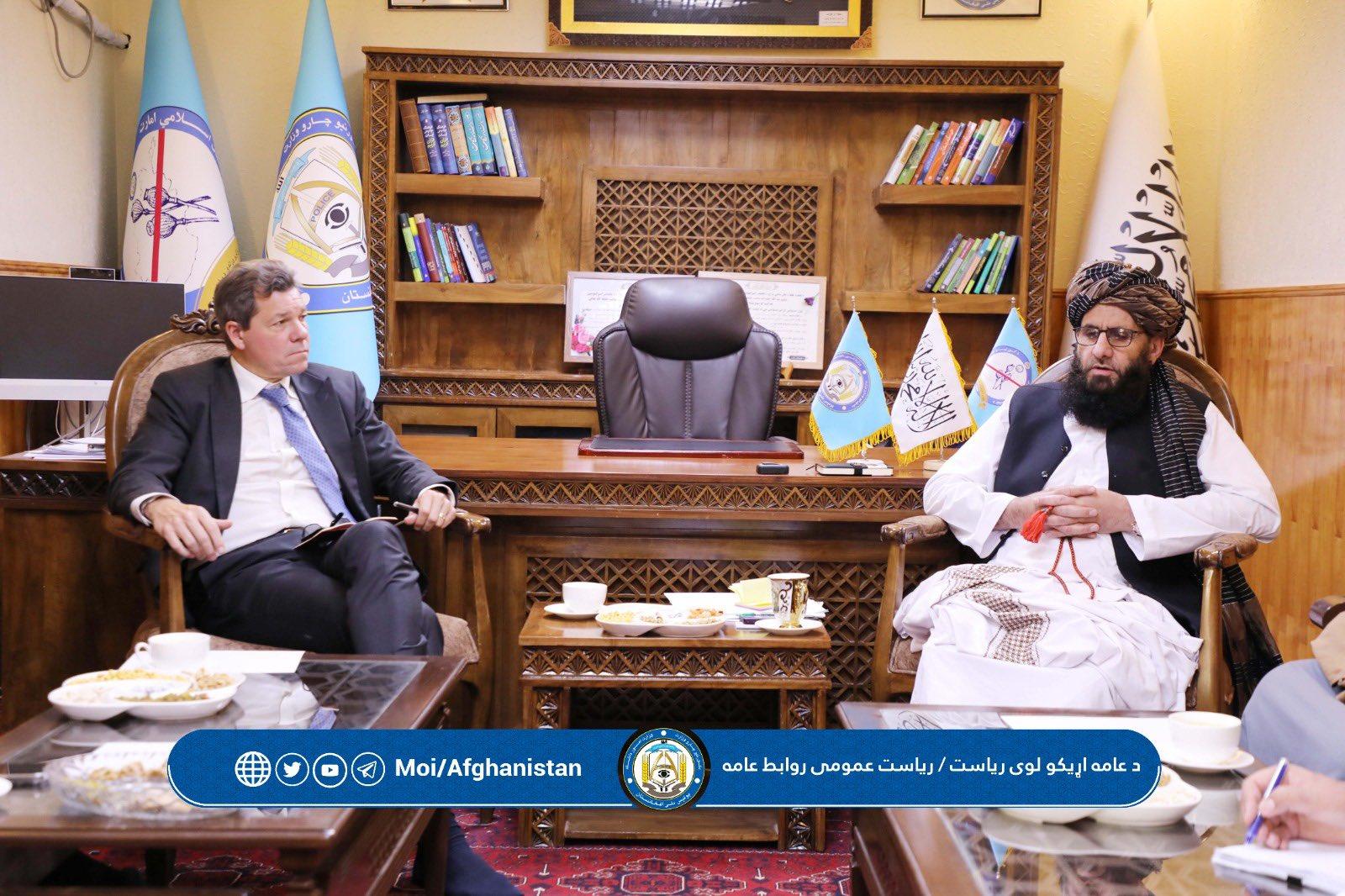 معین وزارت امور داخله: طالبان مواد مخدر مشکل افغانستان نه، بلکه مشکل جهانی است معین وزارت امور داخله: طالبان مواد مخدر مشکل افغانستان نه، بلکه مشکل جهانی است