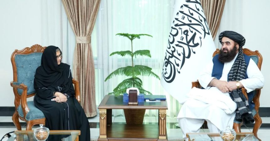وزیر خارجه طالبان و رئیس جدید یوناما در اولین دیدار بر درک متقابل و تداوم تعامل تأکید کردند