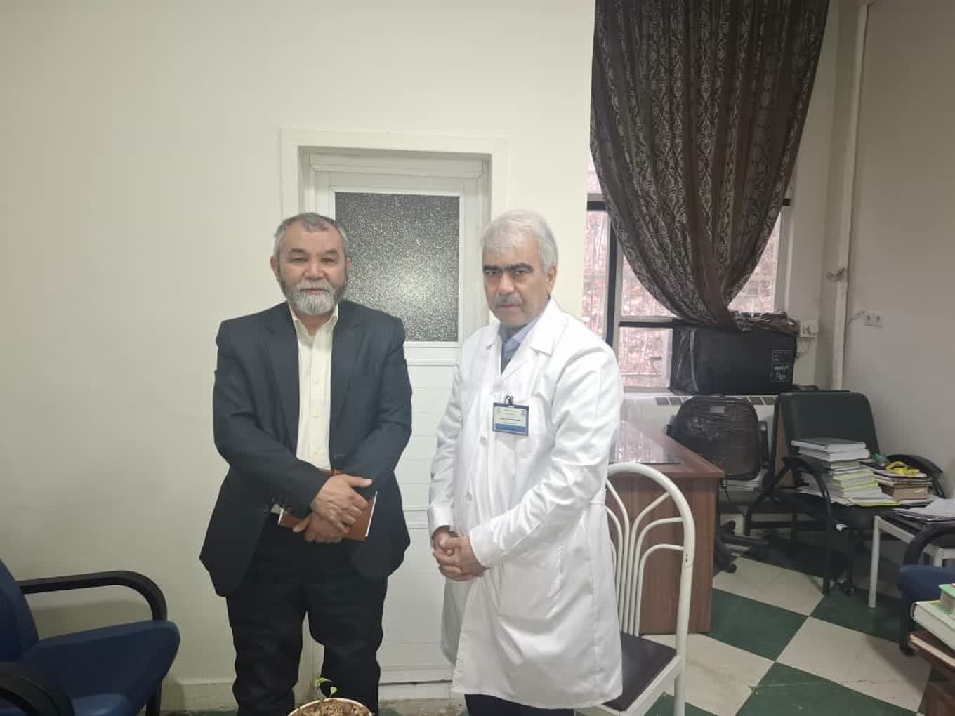 قدردانی از خدمات علمی؛ محور گفتگوی استاد جعفری با دکتر فرهت