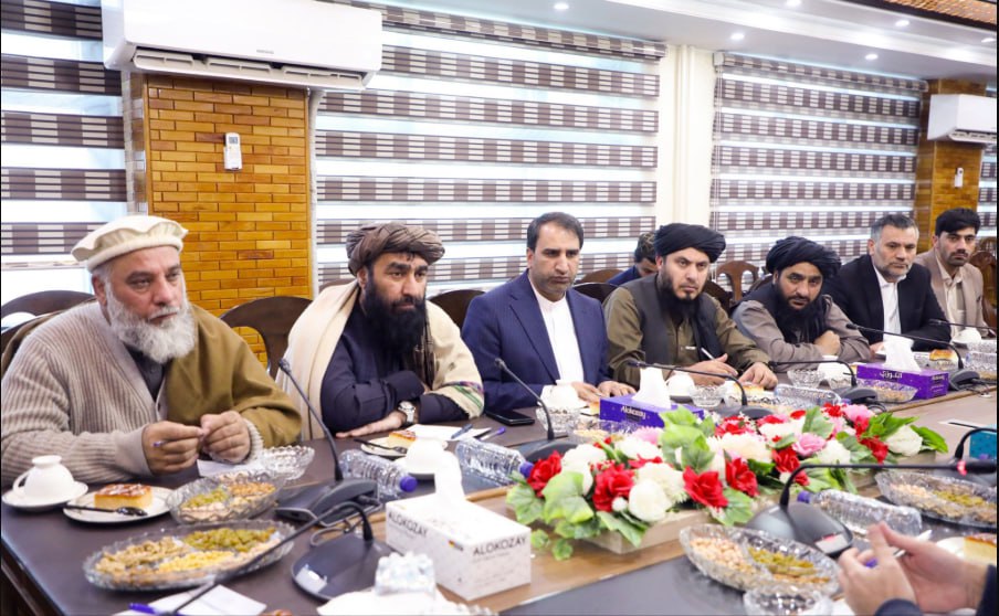 پیرصالحی و بیکدلی میهمانان ویژه معاون اقتصادی رئیس الوزرای طالبان