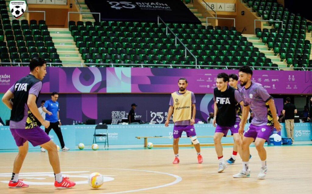 تیم ملی فوتسال افغانستان امروز در برابر تاجیکستان قرار می گیرد  تیم ملی فوتسال افغانستان امروز در برابر تاجیکستان قرار می گیرد