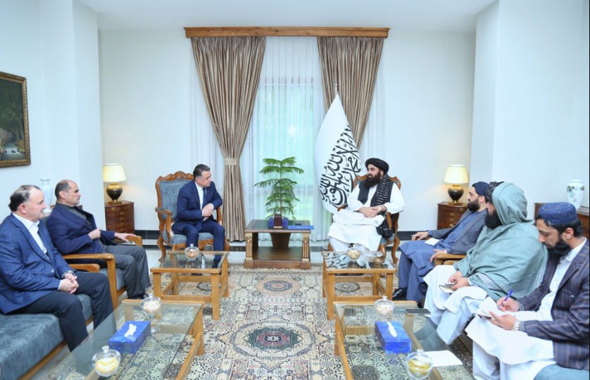 طالبان به رسانه ای کردن کلیات دیدار نماینده ویژه تاجیکستان با متقی بسنده کرد طالبان به رسانه ای کردن کلیات دیدار نماینده ویژه تاجیکستان با متقی بسنده کرد