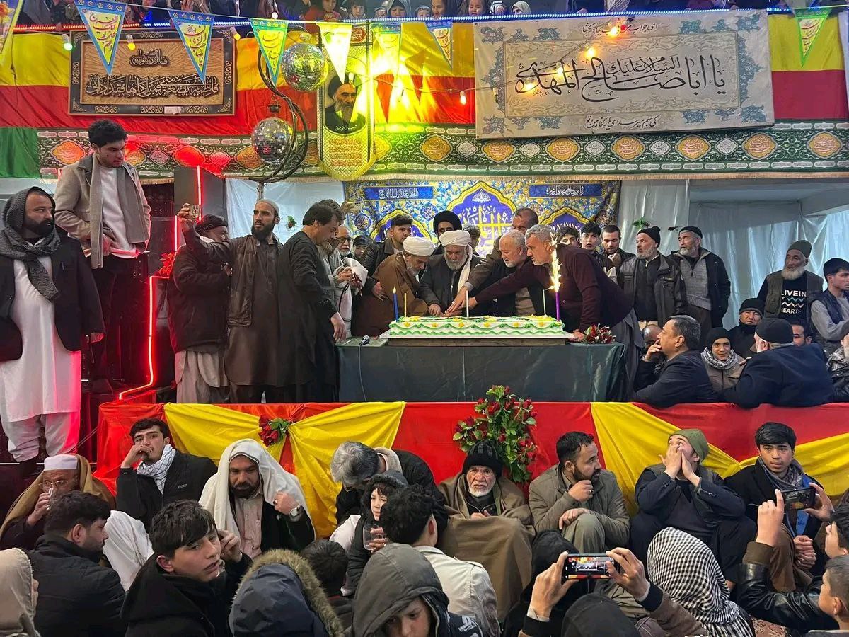  برگزاری جشن میلاد امام زمان (عج) در کابل