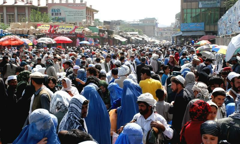  نفوس افغانستان به 37.2 میلیون نفر رسید 