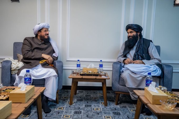 مقام ارشد حزب جماعت اسلامی پاکستان به دیدار سراج الدین حقانی رفت مقام ارشد حزب جماعت اسلامی پاکستان به دیدار سراج الدین حقانی رفت