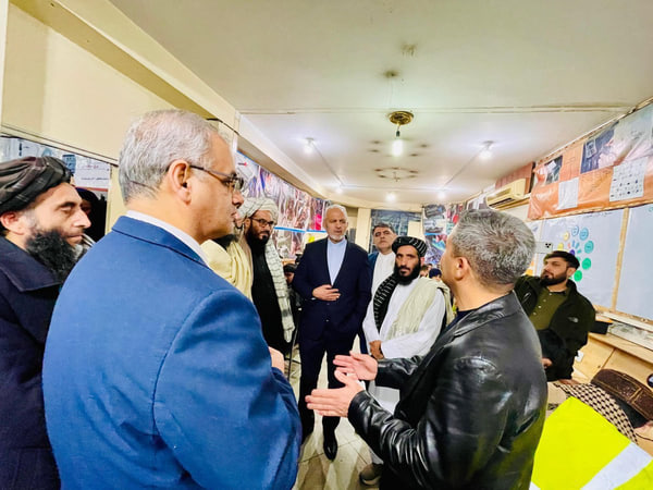 بازدید هیئت ایرانی از مرکز آموزش فنی و حرفه ای افغانستان