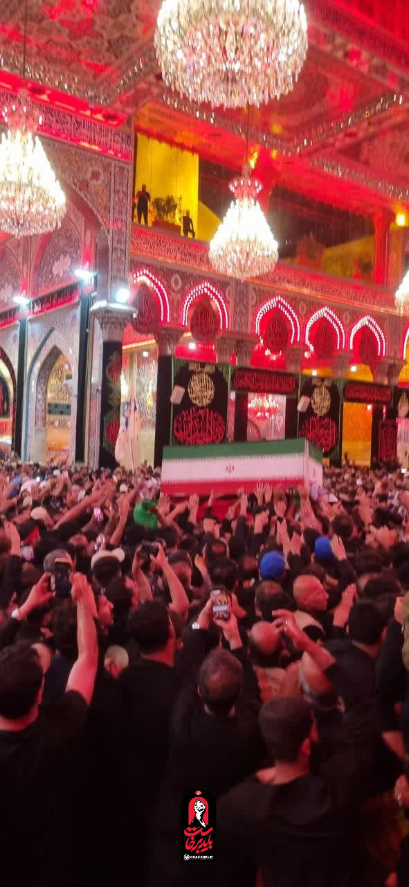 تشییع پیکر رهبر شهید ایران از نجف تا کربلا - گالری تصاویر خبر