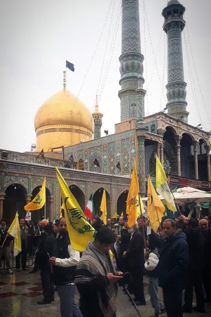 حضور پر شور مهاجرین افغانستان مقیم ایران در راهپیمایی روز جهانی قدس  - گالری تصاویر خبر
