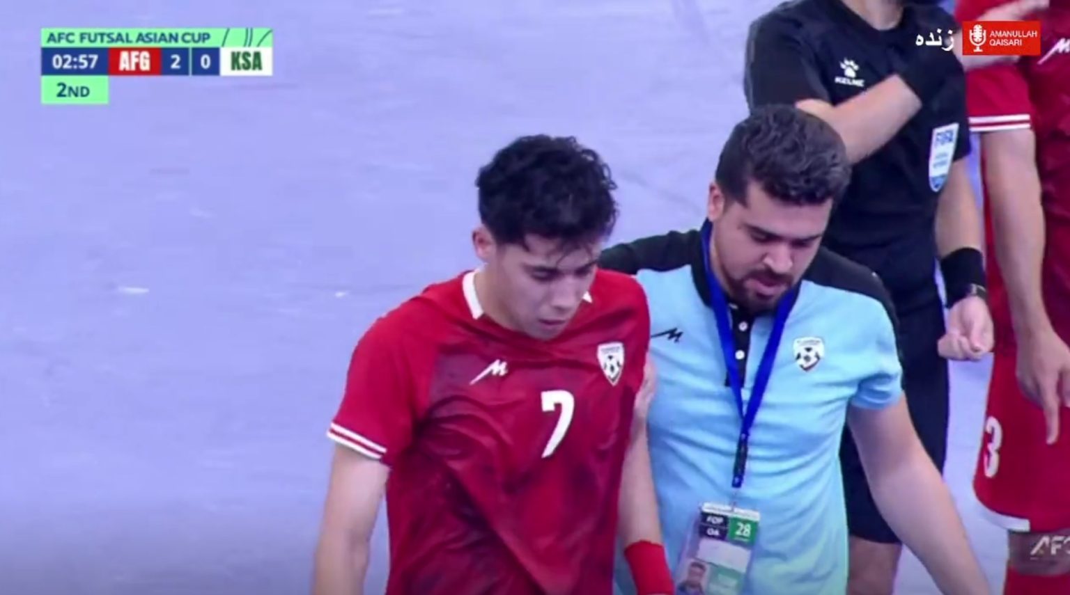 برد شیرین 3 بر 0 افغانستان مقابل عربستان در جام ملت های فوتسال 2026 آسیا - گالری تصاویر خبر