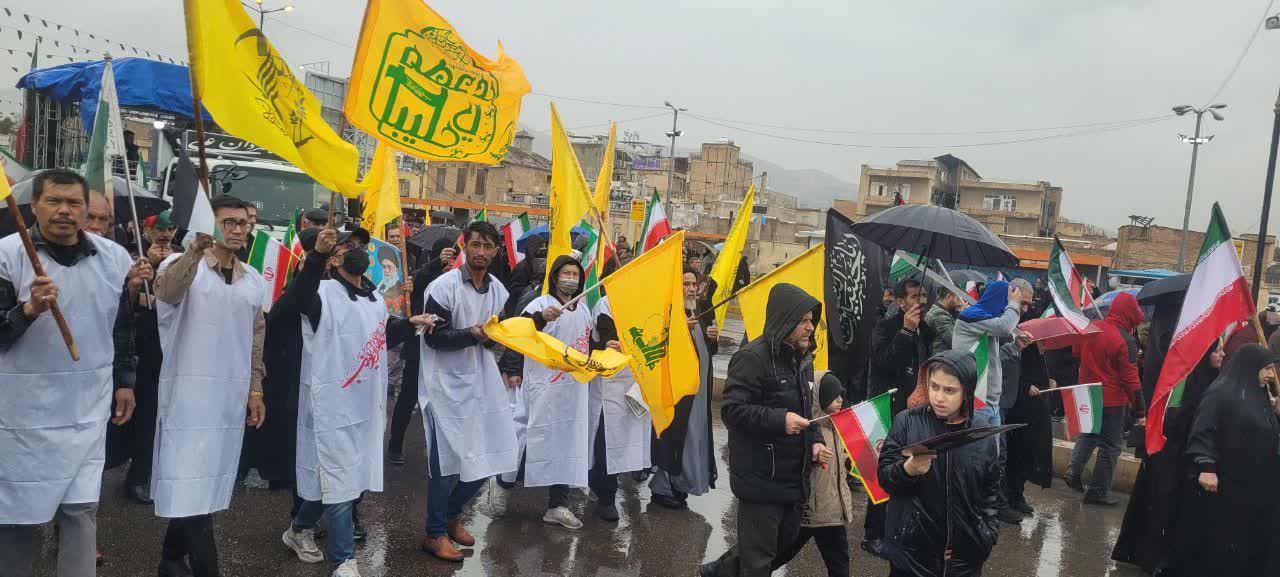 حضور پر شور مهاجرین افغانستان مقیم ایران در راهپیمایی روز جهانی قدس  - گالری تصاویر خبر