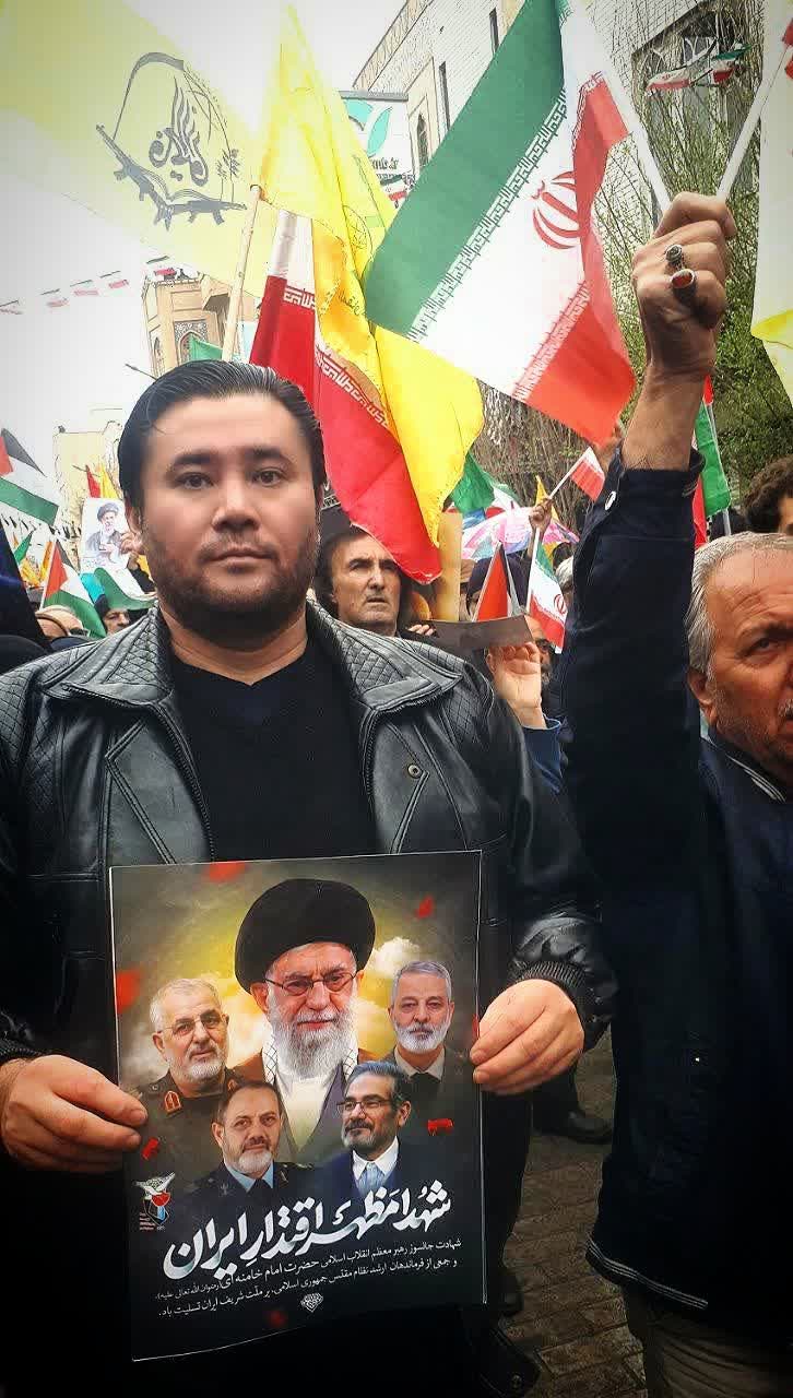 حضور پر شور مهاجرین افغانستان مقیم ایران در راهپیمایی روز جهانی قدس  - گالری تصاویر خبر