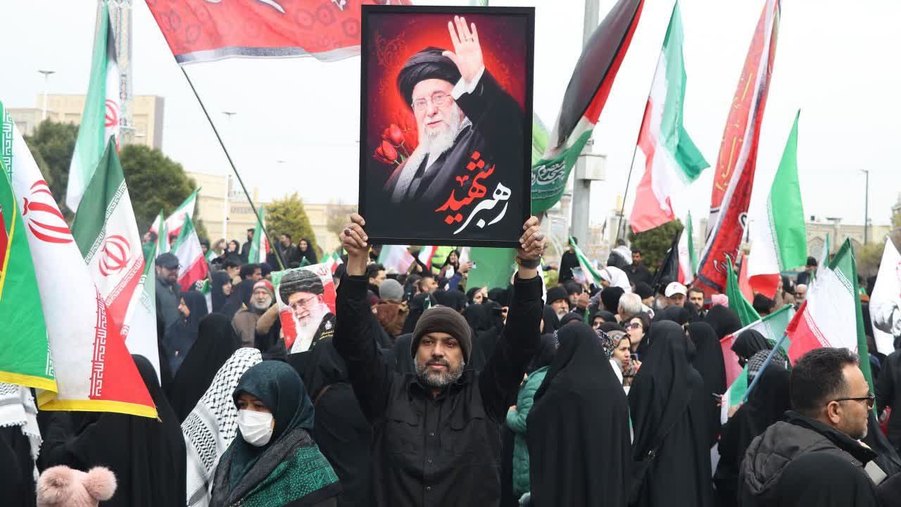 حضور پر شور مهاجرین افغانستان مقیم ایران در راهپیمایی روز جهانی قدس  - گالری تصاویر خبر