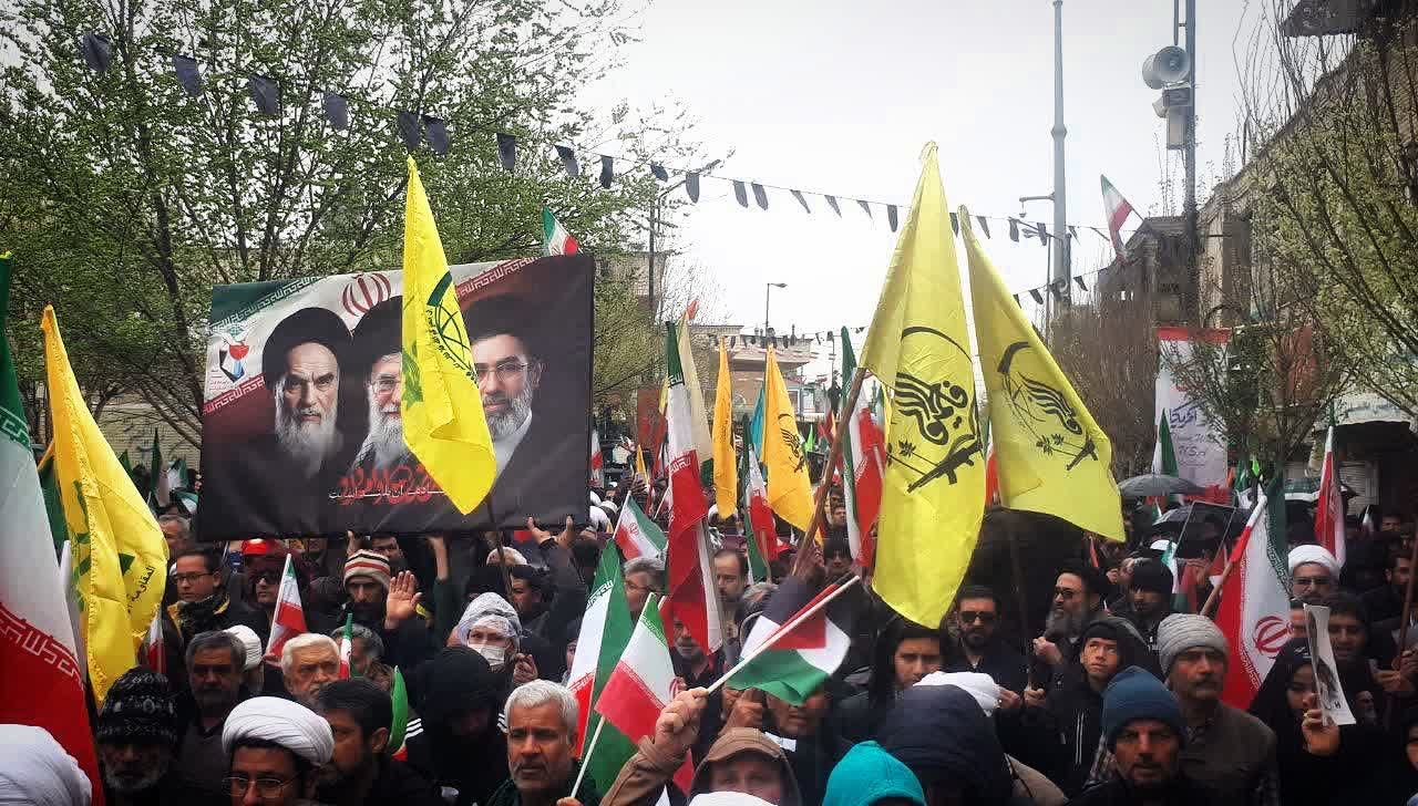 حضور پر شور مهاجرین افغانستان مقیم ایران در راهپیمایی روز جهانی قدس  - گالری تصاویر خبر