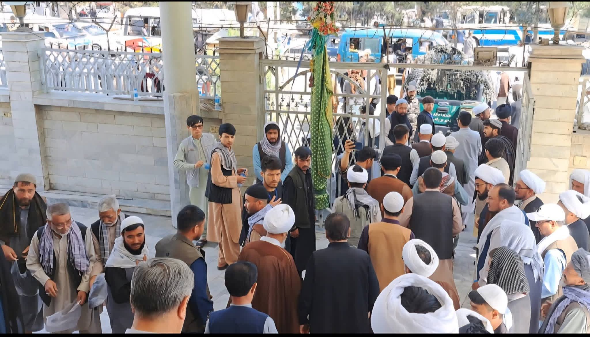 مراسم فاتحه خوانی و گرامی داشت حضرت آیت الله العظمی فیاض در کابل برگزار شد - گالری تصاویر خبر