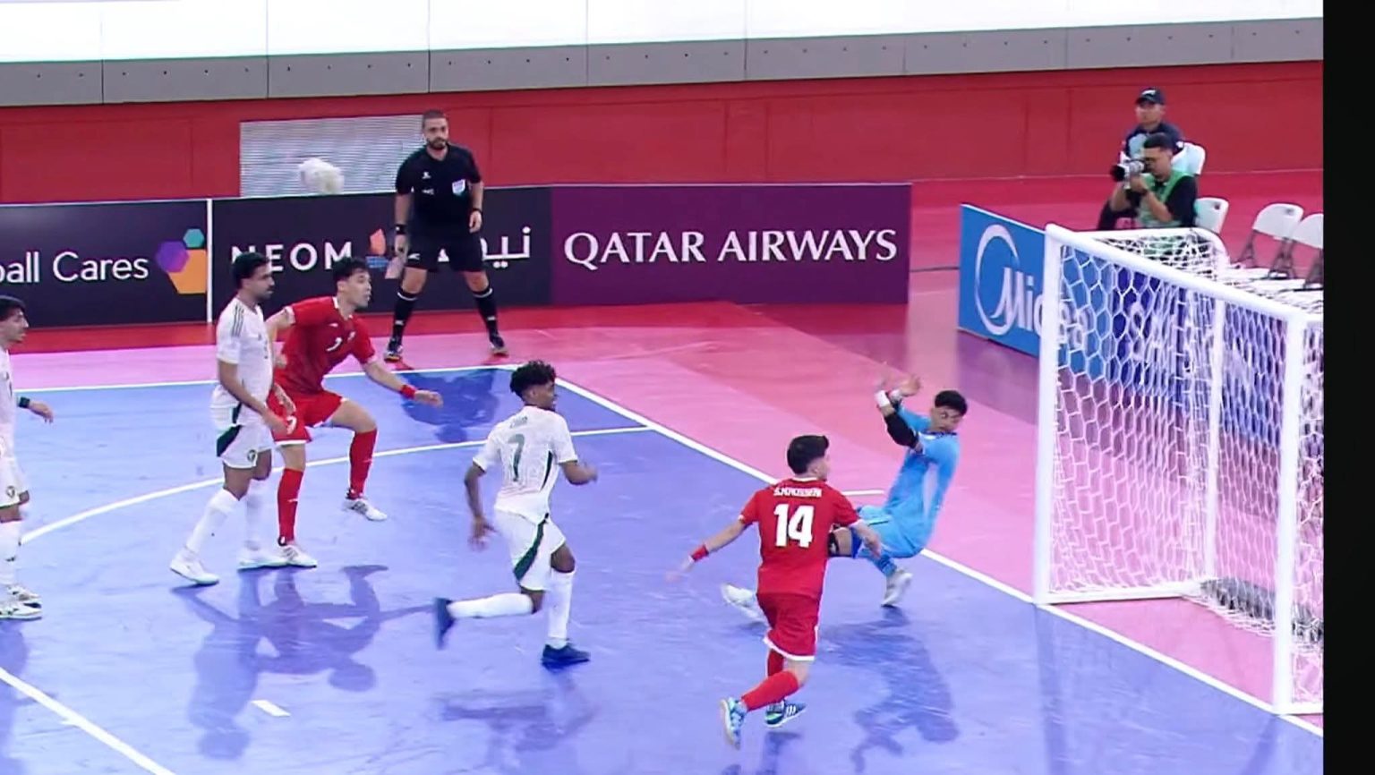 برد شیرین 3 بر 0 افغانستان مقابل عربستان در جام ملت های فوتسال 2026 آسیا - گالری تصاویر خبر
