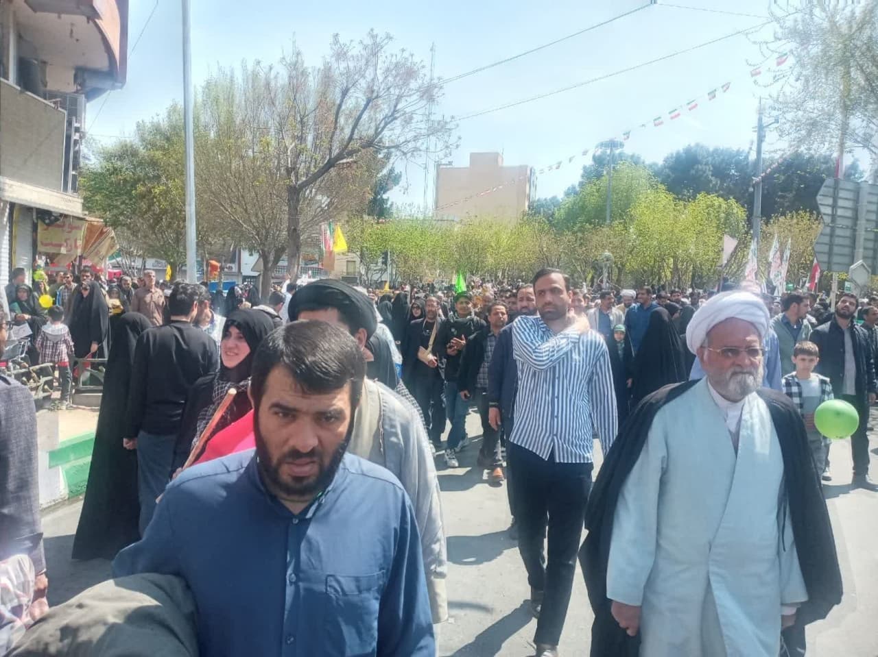 حضور مهاجرین افغانستانی در راهپیمایی روز قدس در ایران - گالری تصاویر خبر
