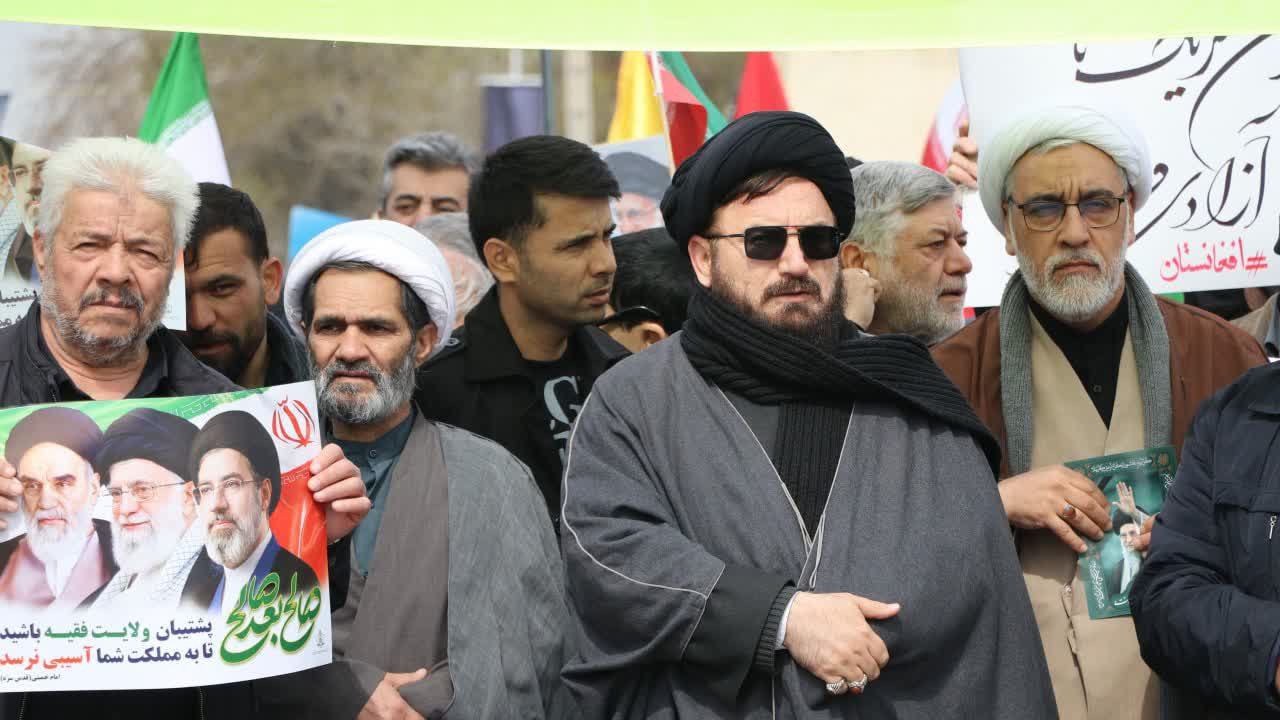حضور پر شور مهاجرین افغانستان مقیم ایران در راهپیمایی روز جهانی قدس  - گالری تصاویر خبر