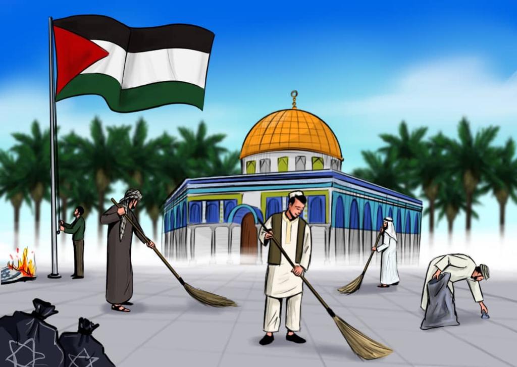 عکس نوشته | قدس قضیه مشترک میان مسلمانان است