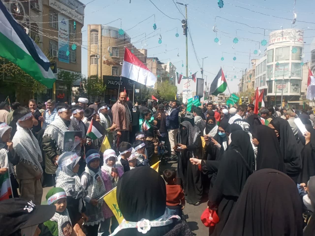 حضور مهاجرین افغانستانی در راهپیمایی روز قدس در ایران - گالری تصاویر خبر